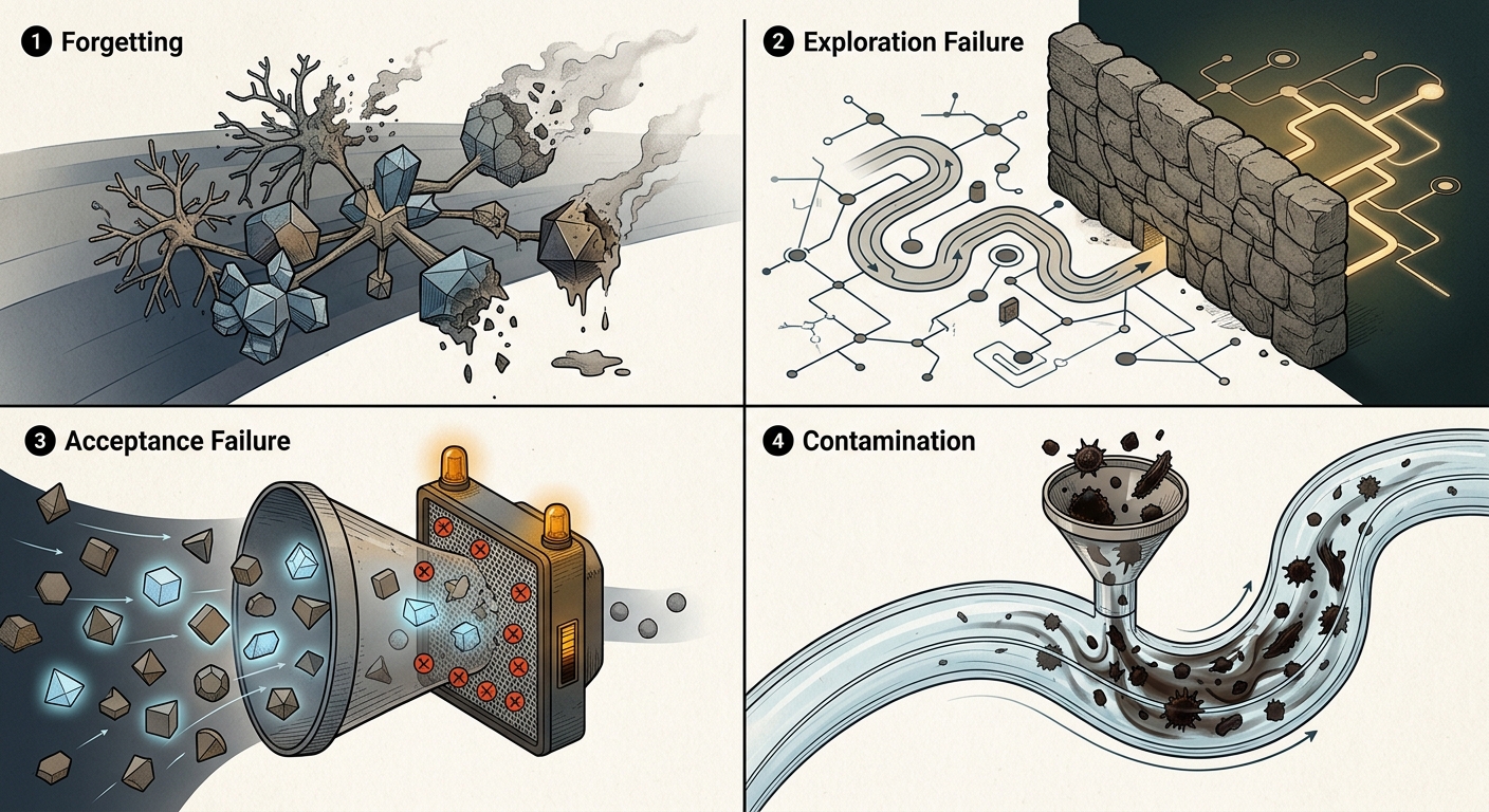 Convergence and Failure Modes